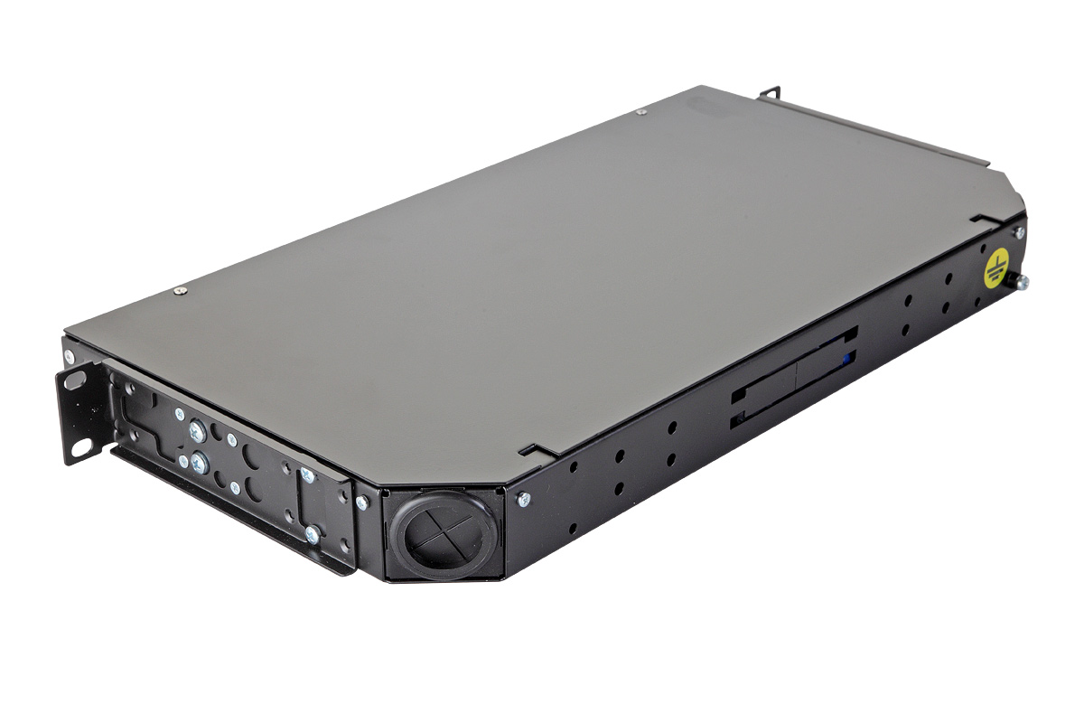 

Кросс оптический стоечный Eurolan 47C-24-S2-2L-24-11BL 47C-24, 19'' 1U фиксированная, корпус на 24 адаптера, 24 дуплекс LC адаптера, OS2, 47C-24-S2-2L-24-11BL