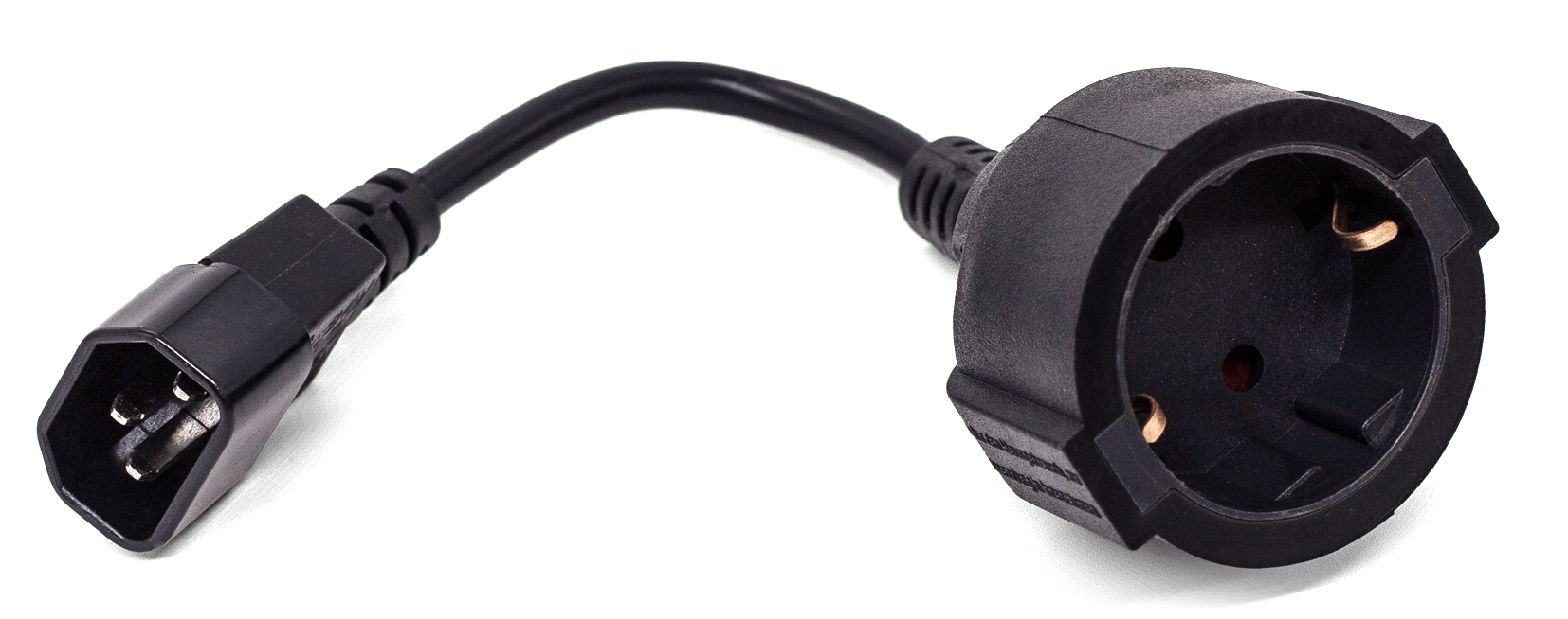 

Кабель питания Filum FL-APC10-EU-C14-0.15M/5 CEE 7/3- С14, 3х0.75мм², 220В, 10A, 2200 Вт, чёрный, 0.15м - 5шт., FL-APC10-EU-C14-0.15M/5
