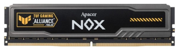 

Модуль памяти DDR5 32GB Apacer NOX TUF AH5U32G52C522UTAA-1 PC5-41600 5200MHz CL40, NOX TUF