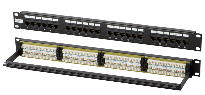 

Патч-панель NikoMax NMC-RP24UD2-1U-BK 19", 1U, 24 порта, Кат.5e, RJ45/8P8C, 110/KRONE, T568A/B, неэкранированная, с органайзером, черная, NMC-RP24UD2-1U-BK