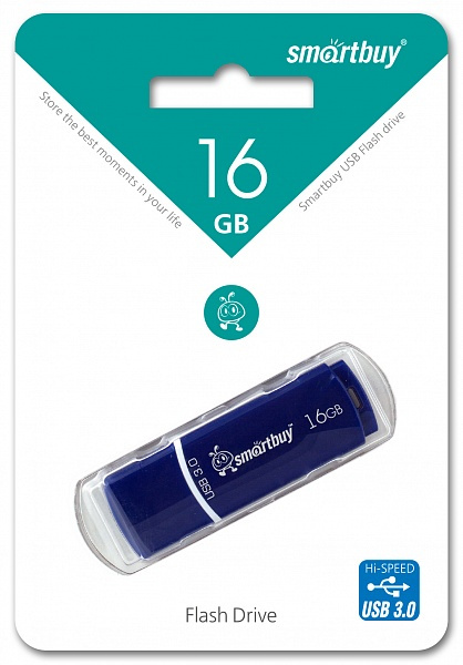 фото Накопитель USB 3.0 16GB SmartBuy SB16GBCRW-Bl в Красноярске