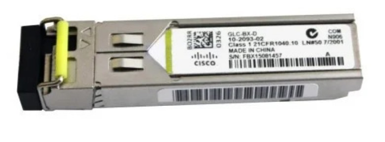

Трансивер Cisco GLC-BX-D=. 1000BASE-BX SFP, 1490NM, GLC-BX-D=.