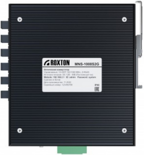 фото Коммутатор управляемый Roxton MNS-1008S2G в Воронеже