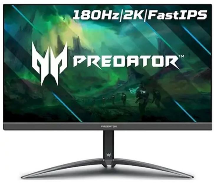 

Монитор 31,5" Acer Predator XB323QUM3bmiiphx UM.JX3EE.304 2560x1440, 0,5/1 мс, 250 кд/м2, IPS, 180Hz, 2xHDMI(2.0), DP(1.2), Audio out, Speaker 2Wx2 12, Predator XB323QUM3bmiiphx