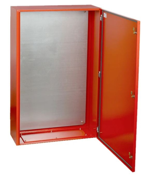 Изображение товара Корпус для системы пожарной автоматики IEK IND-YKM40-04-54 красный IP54