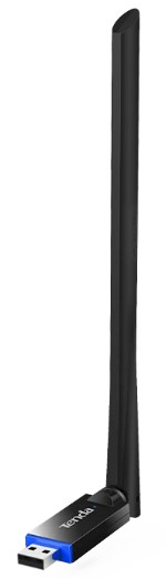 

Адаптер Tenda U11 Pro двухдиапазонный, 2,4/5 ГГц, до 900 Мбит/с, передатчик 20 dBm, подключение USB 2.0, 1х6dBi, U11 Pro