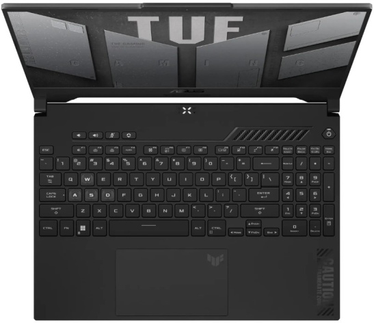 фото Ноутбук  ASUS TUF F15 FX507VV-LP314 в Красноярске 15.6 ", Core i7, 16 Гб RAM, 512 Гб SSD, GeForce RTX 4060, Серый
