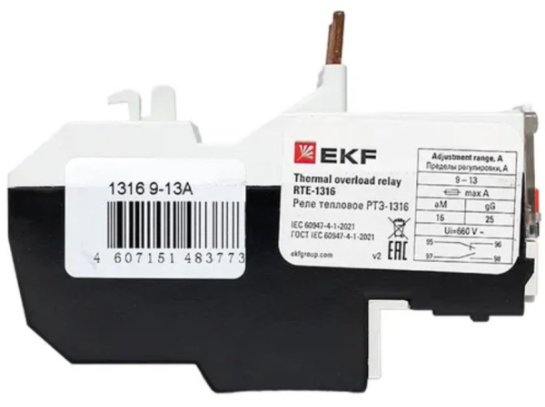 фото Тепловое реле  EKF rel-1316-9-13 в Перми