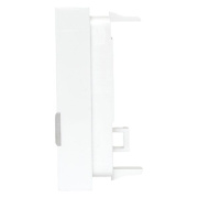 фото Накладка розетки компьютерной EKF TRP-INS-MOS-1M1P-WH