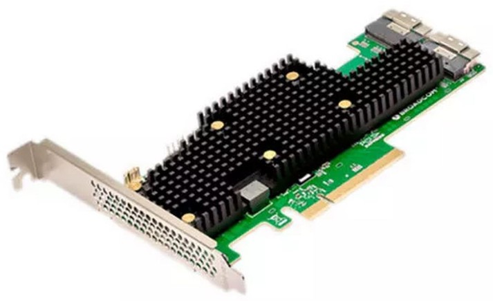 

Контроллер Broadcom/LSI 9620-16i SGL (05-50111-02) PCIe v4 x8 LP, Tri-Mode SAS/SATA/NVMe 24G eHBA, 16port (2*SFF8654), RAID 0/1/10, SAS4016 IOC, RTL, 9620-16i SGL (05-50111-02)