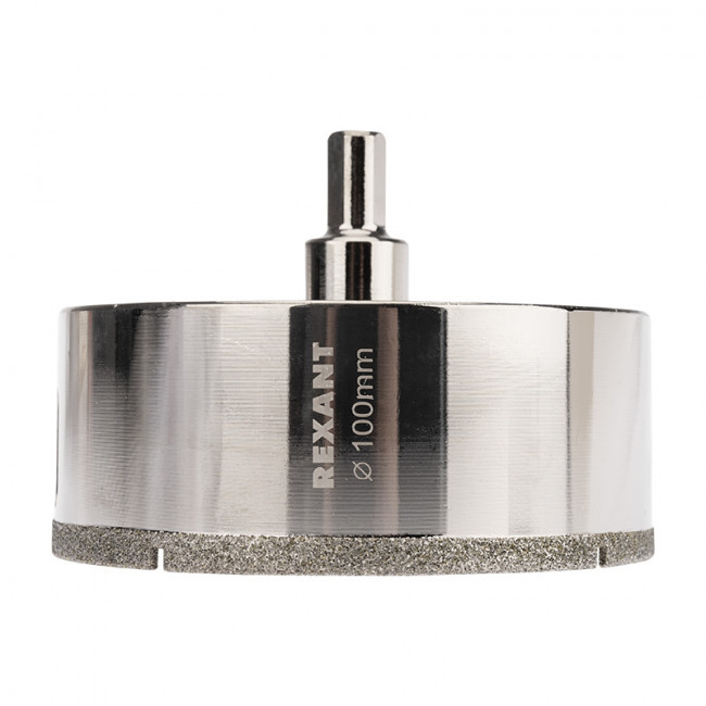 

Коронка KRANZ KR-92-0021 алмазная 100 мм по керамограниту с центровочным сверлом, KR-92-0021