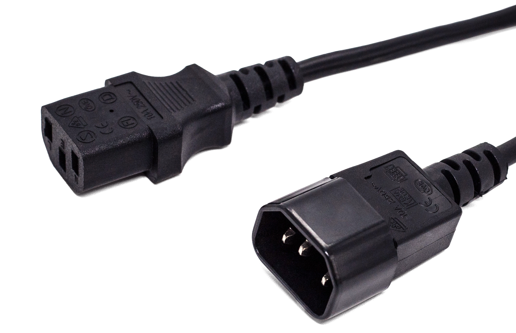 

Кабель питания Filum FL-PC6-C13-C14-1.8M С13- C14, 3х0.5мм², 220В, 6A, чёрный, 1.8м, FL-PC6-C13-C14-1.8M