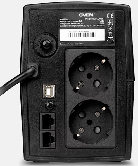 фото Источник бесперебойного питания  Sven Pro 650 в Уфе