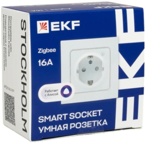 фото Розетка умная EKF RCS-ST16-WD-ZB в Смоленске