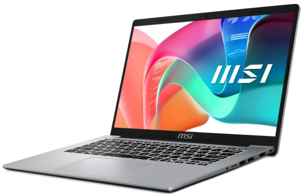 фото Ноутбук  MSI Modern 14 F1MG в Екатеринбурге 14 ", Core i5, 16 Гб RAM, 512 Гб SSD, Iris Xe Graphics, Серебристый