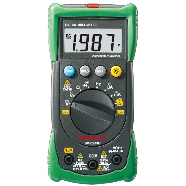 

Мультиметр Mastech MS8233D 13-2070 универсальный, MS8233D