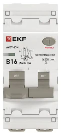фото Автомат дифференциальный EKF D63N26M16B30