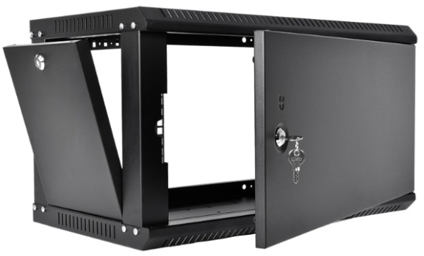 фото Шкаф настенный 19", 6U ЦМО ШРН-Э-6.350.1-9005 в Красноярске