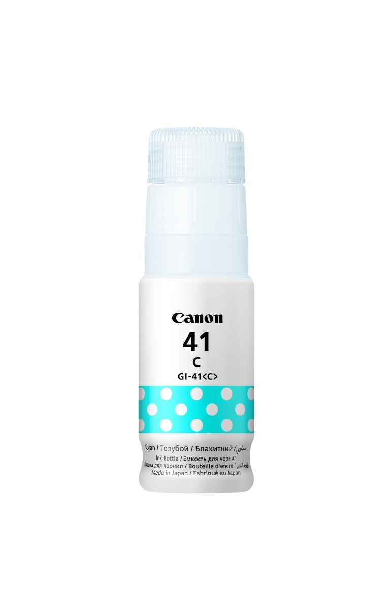 

Картридж Canon GI-41 C 4543C001 голубой, 70 мл, GI-41 C