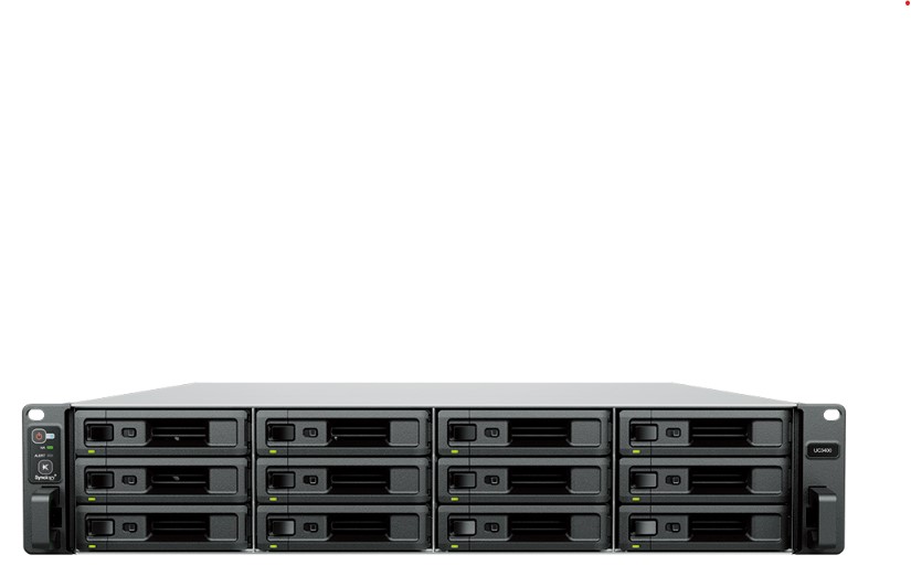 

Система хранения данных Synology UC3400 12x2.5"/3.5" SAS, Intel Xeon D-1541/8x2.1GHz, 8GB DDR4, 2x1 Гбит/с, 1x10 Гбит/с, 2U, без HDD, UC3400