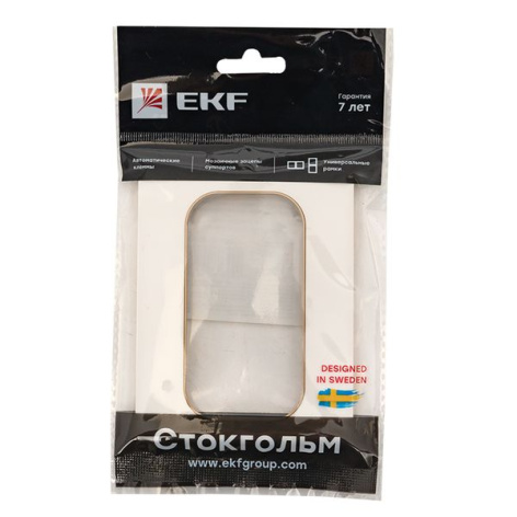 фото Рамка для двойной розетки  EKF EYM-G-305-20 в Перми
