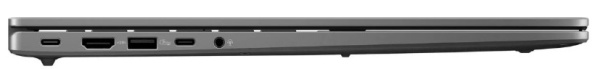 фото Ноутбук ASUS VivoBook S16 OLED S3607CA 16" (Intel Core Ultra 5, 16Гб DDR5, SSD 512 Гб, Arc graphics, Без ОС) Серый [90NB16I2-M00800]