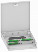 фото Кросс оптический настенный TopLAN КРН-Top-24SC/A-OS2-GY