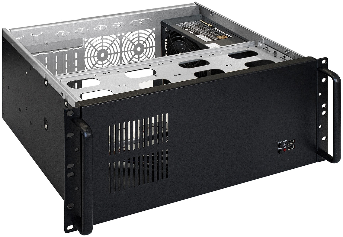

Корпус серверный 4U Exegate Pro 4U300-08 EX292102RUS 19", глубина 300, БП 600PPH 80 PLUS Bronze, USB, Pro 4U300-08
