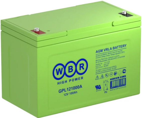 фото Аккумулятор  WBR GPL121000A WBR в Уфе