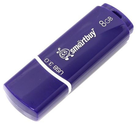 фото Накопитель USB 3.0 8GB SmartBuy SB8GBCRW-Bl в Санкт-Петербургe