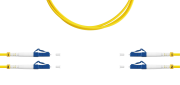 фото Патч-корд TELCORD ШОС-2x2.0-2LC/U(dx)-2LC/U(dx)-SM-3м-LSZH-YL