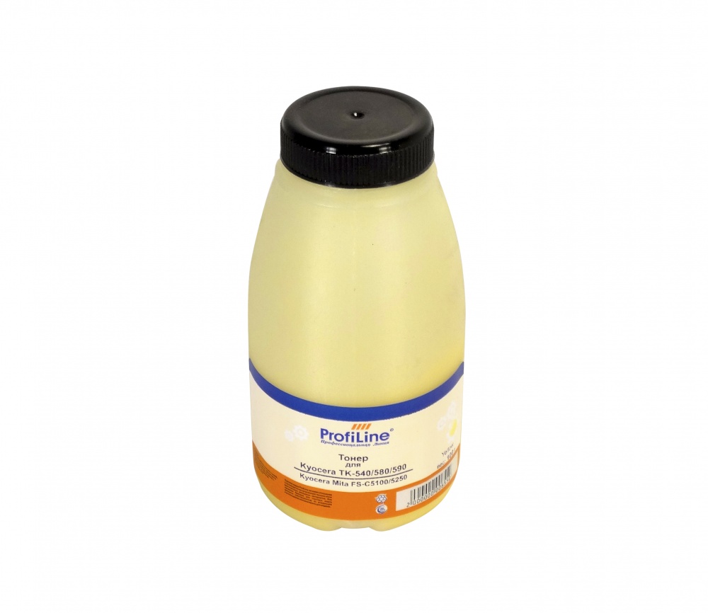 

Тонер ProfiLine PL_TNR_W407_Y_100_B TK-540/580/590/865 Yellow для принтеров Kyocera Mita FS-C5100/5250/TASKalfa 250ci/300ci 100 гр (W407), PL_TNR_W407_Y_100_B