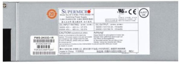 фото Блок питания  Supermicro PWS-2K03D-1R в Уфе