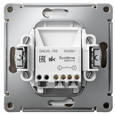 фото Выключатель кнопочный  Systeme Electric GAL000515S в Красноярске