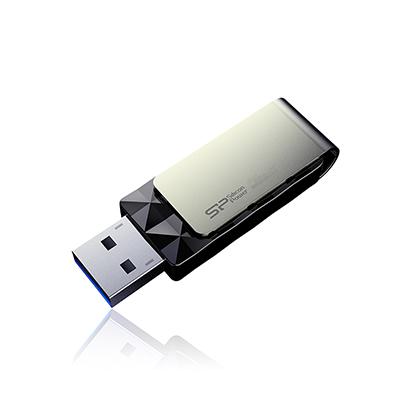 

Накопитель USB 3.0 8GB Silicon Power Blaze B30 SP008GBUF3B30V1K черный/серебристый, Blaze B30