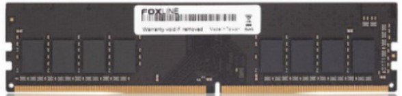

Модуль памяти DDR4 8GB Foxline FL3200D4U22-8GSI 3200МГц CL22, FL3200D4U22-8GSI