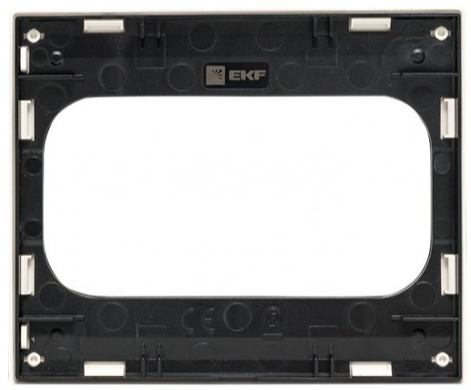фото Рамка для двойной розетки  EKF EYM-G-303-20 в Челябинске