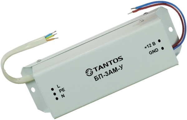Изображение товара Блок питания Tantos БП-3АМ-У 12В 3А герметичный для наружных установок