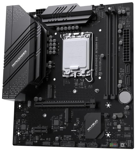 фото Материнская плата mATX MAXSUN Challenger B760M D5 в Уфе