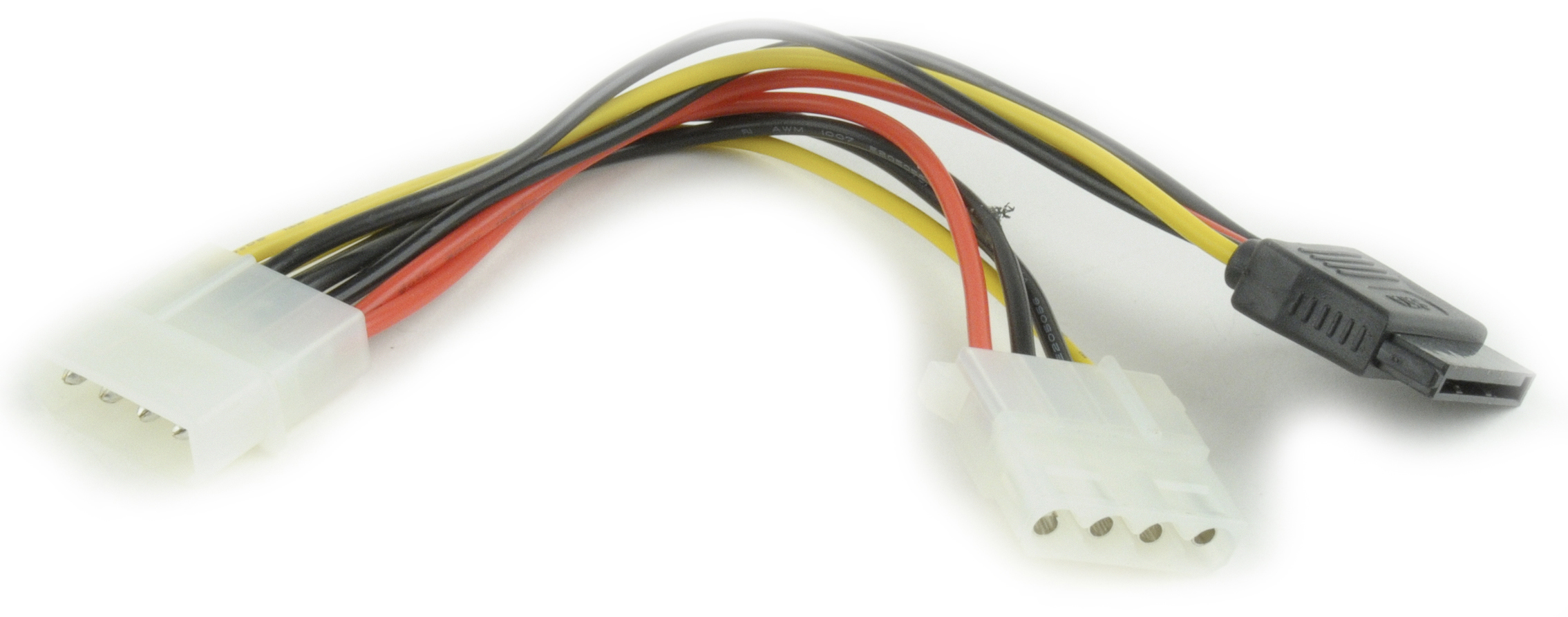 

Переходник питания Gembird CC-SATA-PSY2 Cablexpert 15см, molex 4pin/molex4pin+sata 15pin, на 2 устр., CC-SATA-PSY2