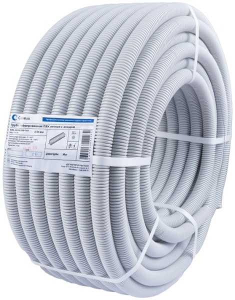 фото Труба гофрированная Cabeus FCPL-20-PVC-100-1-GY в Ростове-на-Дону