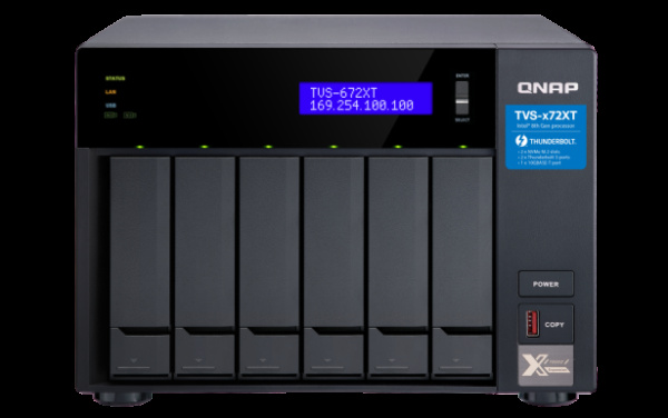 фото Сетевой RAID-накопитель  QNAP TVS-672XT-i5-8G в Уфе