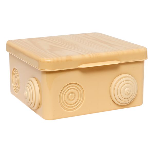 

Коробка распределительная EKF plc-kmr-030-014-s КМР-030-014 с крышкой (100х100х55), 8 мембр. вводов светл. дер. IP54, plc-kmr-030-014-s