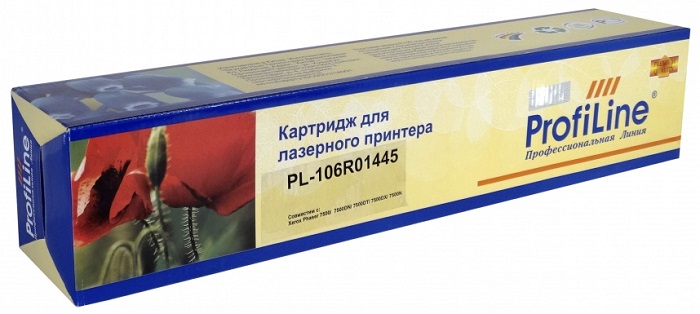 

Картридж ProfiLine PL_106R01445_Y для принтеров Xerox Phaser 7500/7500DN/7500DT/7500DX/7500N Yellow 17800 копий, PL_106R01445_Y