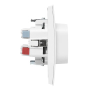 фото Розетка двухместная с заземлением EKF EXR16-128-10