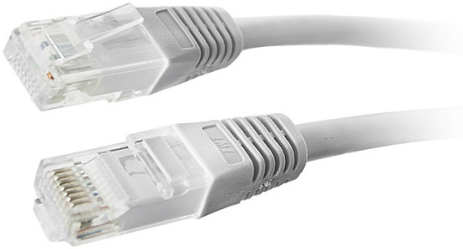 

Кабель патч-корд U/UTP 5e кат. 15м. TWT TWT-45-45-15-GY RJ45 - RJ45, 4 пары, серый, TWT-45-45-15-GY