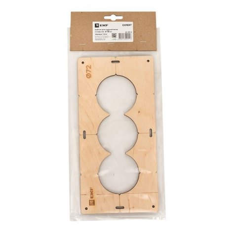 фото Шаблон для подрозетников EKF sh-d72-3 в Санкт-Петербургe