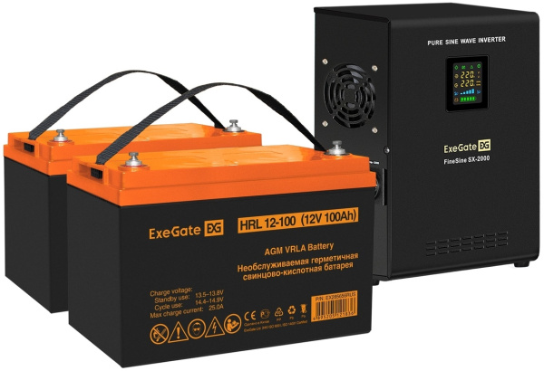 фото Комплект  Exegate FineSine SX-2000.LCD.AVR.2SH в Казани