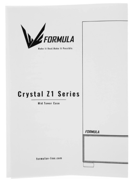 фото Корпус ATX Formula V CRYSTAL Z1 PLUS WH (УЦЕНЕННЫЙ) в Перми
