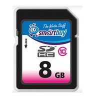 фото Карта памяти SDHC 8GB SmartBuy SB8GBSDHCCL10 в Уфе